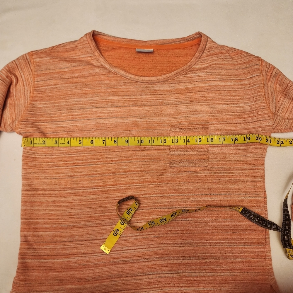 Columbia Cuffed Sleeve Peachy Pink Sweatshirt Size M - Picture 5 of 11